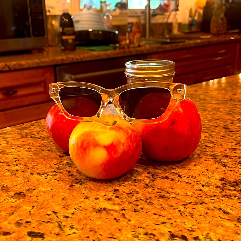 SHARPglasses are designed to make your face look slim. If you 200 now your 150;)